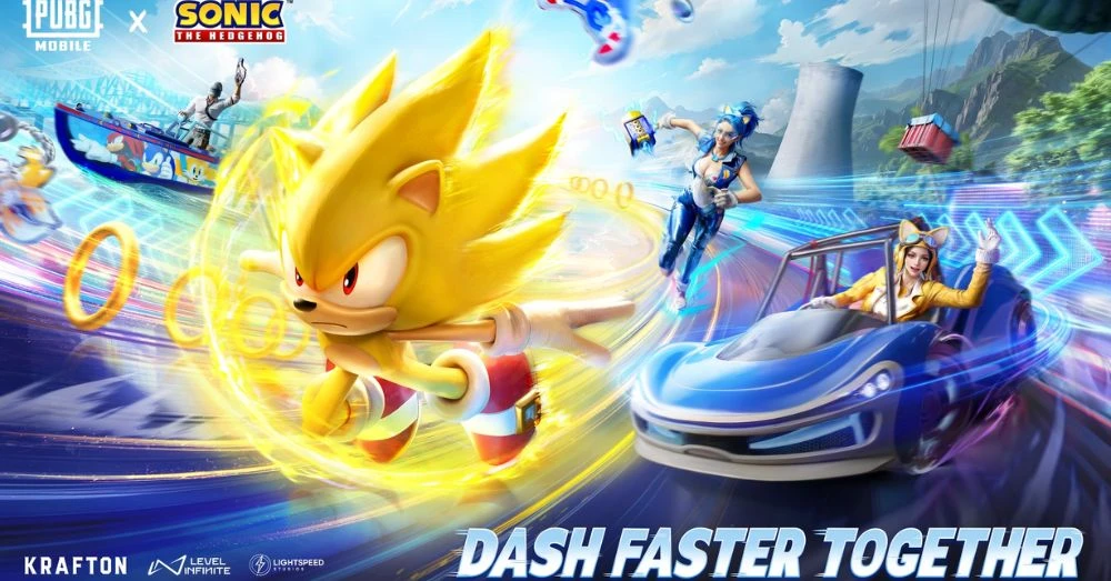 Gotta Go Fast! Kolaborasi PUBG Mobile x Sonic Siap Ngebut di Erangel Oktober 2025!